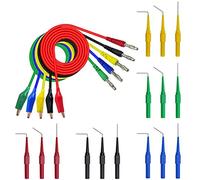 Crochets de Test et Broches de sonde arrière Vanary Clip Banana Plug Test Test Sonde de sonde Sonde 4mm Banana Plug Connexion Numérique Multimètre Diagnostic Diagnostic/Inspection/Réparation Kit d