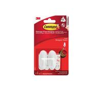 Crochets Designers Blancs Command™ Petits (Paquet De 2) COM17082