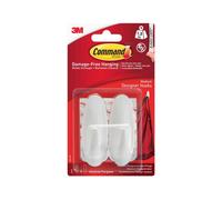 Crochets Designers Blancs Moyens Command™ (Paquet De 2) COM17081