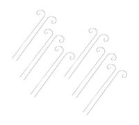Crochets D'Étiquette De Plante De 30 Pièces, 20cm Marqueurs De Jardin En Acier Inoxydable Support De Signe De Plante Sur Piquet Cintre D'Étiquettes De Plantes Piquets Pour Jardin De Bonsaï