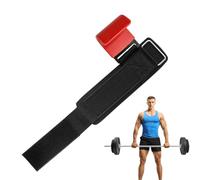 Crochets d'haltérophilie - Support de prise en main de 38 cm | Accessoire en fer - Protection de poignet résistante à l'usure - Soulage la pression et améliore les performances - Sûr et pour