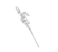 Crochets d'oreilles en forme de lune - Boucles d'oreilles étoile en avec pierres précieuses, style asymétrique avec touche céleste, design unique en vedette | Utilisation comme bijoux