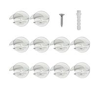 Crochets Du Chapeau, Organisateur D'économie D'espace, 3,3x4,8x3,8 Cm, Rack De Chapeau Solide, Organisateur D'affichage De Casquette De Baseball, Portable Et Imperméable, Pour La Salle De Bain, Cuisin