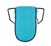 Crochets en tissu Oxford pour échelle avec rivets de suspension extensibles, organiseur robuste 600D pour renforcement, échelles pliantes, télescopiques, bleu clair (28 x 15 x 20 cm)