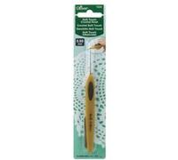Clover Crochet ergonomique n°8 – 0,90 mm – Acier – Brun