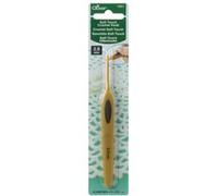 Clover Crochet ergonomique n° 2 mm – Aluminium – Or