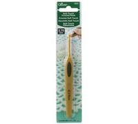 Clover Crochets ergonomiques doux au toucher – Aluminium – Taille C (2,75 mm) – Jaune