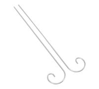 Crochets étiquette plante en acier inoxydable, marqueurs de jardin sur tige 20 cm pour organisation et culture bonsa?