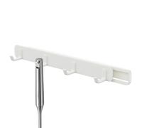 Crochets Latéraux Pour Armoire De Cuisine, Coulissants Sur Rail | Porte-ceinture Amovible Mural Armoire,Cintre Outils Sans Percé Manteaux, Peignoir, Derrière Le P