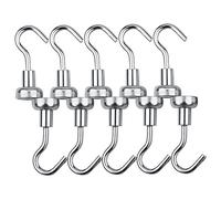 Crochets Magnétiques, Crochet Aimants Pratique Suspendu à l'Intérieur Outils d'Organisation, Lot de 10(10mm)