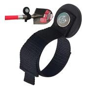 Crochets magnétiques puissants - Garage utilitaire - Crochet magnétique - Sangle en nylon réglable | Organisateur mural durable, arceau haute performance pour câble de tuyau d'eau - Outils de corde