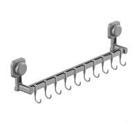 Crochets muraux à ventouse pour un rangement efficace de la cuisine, facile à déplacer et à utiliser (50 cm)