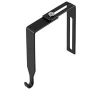 Crochets muraux de cabine - Cintre de séparation universel pour porte, crochet de bureau en fer réglable, organisateur de rangement réutilisable | Cintre de bureau pour chapeaux, foulards, foulards en