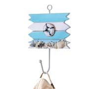 Crochets muraux décoratifs côtiers, crochets muraux décoratifs sur le thème de la plage - Cintres de plage décoratifs sur le thème de la plage,Crochets muraux décoratifs en fonte, porte-clés de mer po
