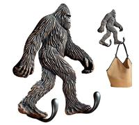 Crochets muraux en forme de en résine - Décoration d'intérieur vintage - Porte-chapeaux pour cuisine et salle de bain