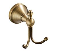 Crochets muraux en laiton - Cintre flottant vintage pour vêtements, porte-serviettes rétro en laiton brossé | Armoire murale pour porte de salle de bain, accessoires de quincaillerie, rangement