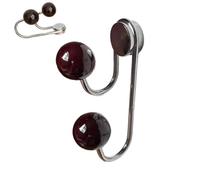 Crochets muraux magnétiques, crochets magnétiques lourds - Crochets pivotants de cintre robustes,Décorative Extra Strong Magnet Hooks Moup mural pour réfrigérateur, salle de classe, cuisine, salle de