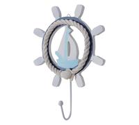 Crochets muraux nautiques | Crochets muraux côtiers rustiques | Porte-serviettes décoratif pour salle de bain, chambre à coucher, salon