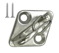 Crochets Muraux Pour Laisse Chien, Attache Extérieure Chiot, Crochet D'Extérieur Pour Laisse Chien, pour parents d'animaux propriétaires locataires garage entrée couloir appartement bureau cour jardin