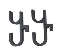 Crochets Parapluie pour voiture 2PCS Perçage Installation Stable | Design minimaliste Ã©lÃ©gant accÃ¨s pour facile parapluie compatible dimensions 7x13x2cm pour pla