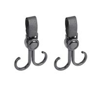 Crochets pivotants pour poussette double, crochets réglables et multifonctionnels pour poussette, sacs suspendus