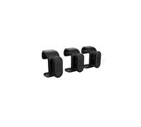 Weber Works 3400519 Lot de 3 Crochets à Couverts compatibles avec Tous Les modèles Slate et Spirit (2025), idéal pour Fixer des ustensiles de Barbecue supplémentaires, Noir