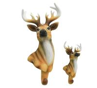 Crochets pour chapeaux pour animaux, crochets pour animaux de compagnie,Crochet de crochet de cintre en résine crochet de loup crochet | Décoration de maison, support de porte-bagages décoratif pour