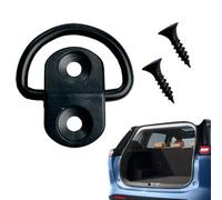 Crochets pour filet de chargement - Paquet de 4 ensembles de remplacement de fixations d'arrimage avec matériel de montage à vis | Organisateur de rangement pour coffre de voiture, cintre de poche e