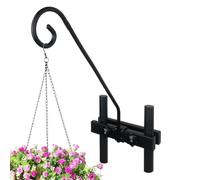 Crochets pour métal - Supports de Panier Suspendus - Crochets Lourds pour l'extérieur et l'intérieur - Crochets Polyvalents - Pots de Jardin - Accessoires pour escaliers de Balcon