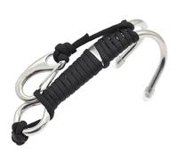 Crochets pour récifs de plongée, crochet de dérive de récif - Crochet de plongée en acier inoxydable avec corde | Équipement de sécurité avec joint torique pour les grottes et les activités à la
