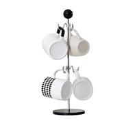 Crochets pour tasses de rangement pour la maison - Grille pour sécher les tasses, grille de drainage en acier inoxydable | Étagère pour tasses peu encombrantes, égouttoir pour tasses à thé, tasses
