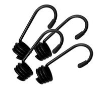 Crochets pour tendeur ou Sandow - Lot de 4-8 mm - Noir