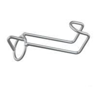Crochets réglables pour seau à cheval, cintres robustes en fer pour écuries, granges, garages, crochets en métal pour seaux d'alimentation, clôtures