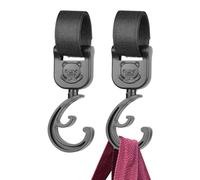 Crochets robustes pour poussette - Crochet de rangement pour poussette - Crochet pour sac de fauteuil roulant de voyage - pour voyage, shopping, plage, randonnée, parc, trajets quotidiens