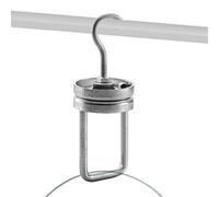 Crochets rotatifs lourds - Outil de suspension rotatif portable - Accessoire de pulvérisation de peinture métallique - Facile à utiliser - Étrier en acier durable - Atelier - Finition pour revêtement