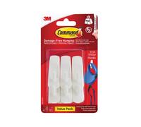 Crochets Utilitaires Command™ Petit Pack De Valeur (Pack De 6) COM170026