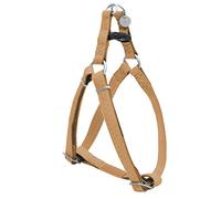 CROCI Bavette en Cuir Mylord Reg Beige pour Chiens 25-40X10 mm