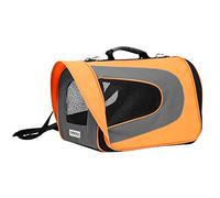 Croci C2178016 Sac de Transport pour Animaux Fusée Orange 46 x 26 x 27 cm