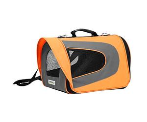 Croci C2178016 Sac de Transport pour Animaux Fusée Orange 46 x 26 x 27 cm