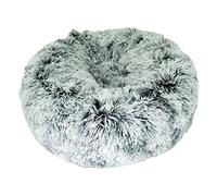 Croci Chancelière en Fourrure synthétique rembourrée Ultra Douce, 70 x 25 cm, Noir