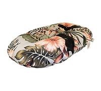 Croci Coussin Ovale pour Chiens et Chats Exotiques, Mobile, utilisable sur Les Deux côtés, Motif Jungle Style, 69 x 45 cm
