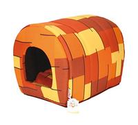 CROCI Coussin Tunnel pour Chien Rouge