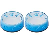 CROCI Doggy Bol en TPR pour Chien Bleu 300 ML (Lot de 2)