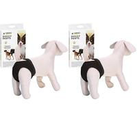 Croci Doggy Pants - Pantalon Hygiénique Lavable pour Chiennes, Couche Hygiénique en Tissu pour Chiens, Pantalon Menstruel, Taille XXL, 60 cm (Lot de 2)