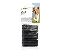 CROCI Easy Grip Sac Ramasse Crottes pour Chien Noir Set de 3 x 10 sachets