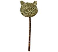 Croci Euphoria Stick Catnip Cat Face, Jouet Comestible pour Chat à Base d'herbe à Chat, 14 cm