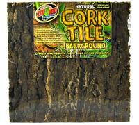 Croci Fond Natural Panneau en Liège pour Reptile/Amphibien 46 x 46 cm