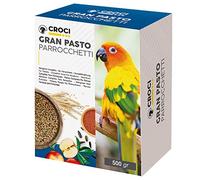 CROCI Gran Pasto Perruche pour Oiseau 500 g - Lot de 6