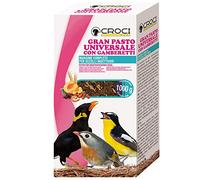 CROCI Gran Pasto Universel avec Crevettes pour Oiseau 1 Kg - Lot de 6