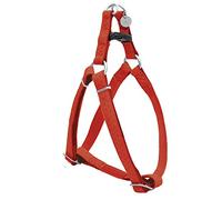 CROCI harnais réglable en Cuir Mylord Reg Rouge pour Chiens 60-100X25 mm